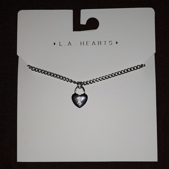 New L.A. Hearts Silver Heart Bracelet - Picture 3 of 4